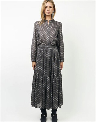 Lollys Laundry - River LL Skjorte - Dark Blue